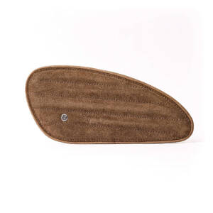 Trip Machine, Classic leather tank pad set. S Tobacco