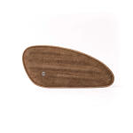 Trip Machine, Mini Classic leather tank pads. Tobacco suede