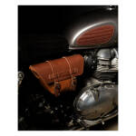 Trip Machine, Wingman side panel bag set. Vintage tan
