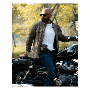 Trip Machine Trooper helmet bag caffeine