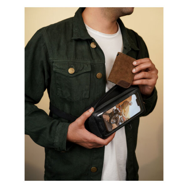 Trip Machine, Navigator bag. Black