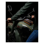 Trip Machine, Navigator bag. Tobacco brown