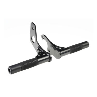 Cult-Werk, crashbar Clubstyle. Rear. Stainless