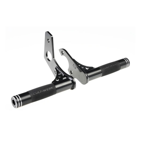 Cult-Werk, crashbar Clubstyle. Rear. Black