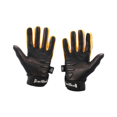 Lucky 13 Shocker gloves black/yellow Size 2XL