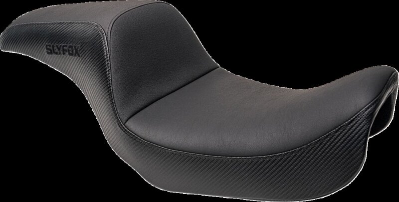 Seat Slyfox Blk Vinyl W/slipst
