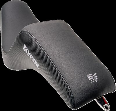 Seat Slyfox Blk Vinyl W/slipst