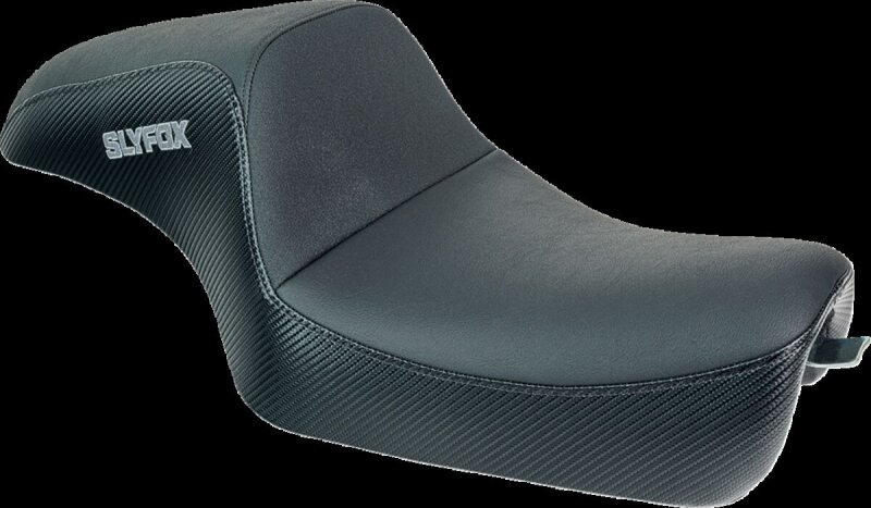 Seat Slyfox Blk Vinyl W/slipst