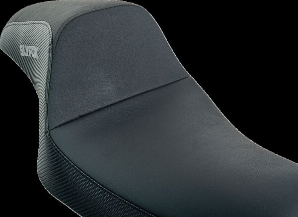 Seat Slyfox Blk Vinyl W/slipst