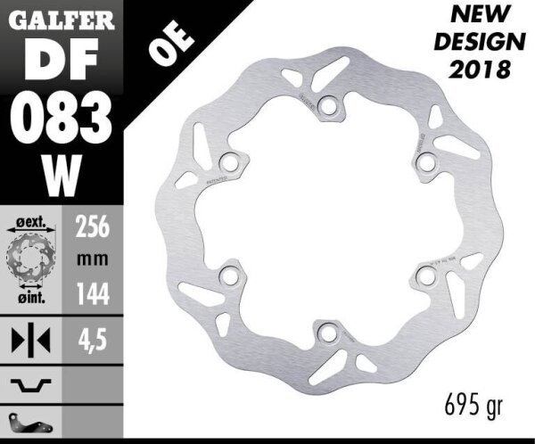 Brake Disc Wave Fixed
