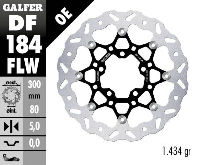 Brake Disc Wave Floating