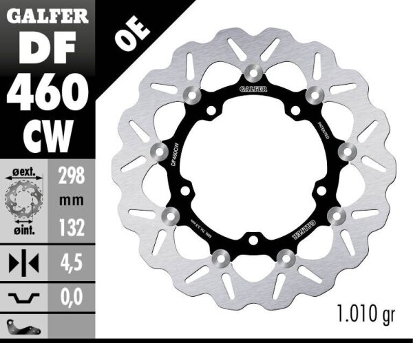 Brake Disc Wave Float