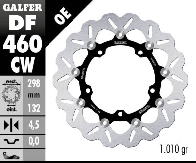 Brake Disc Wave Float