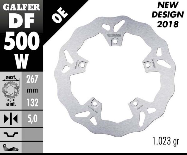 Brake Disc Wave Fixed