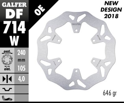 Brake Disc Wave Fixed