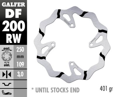 Brake Disc Wave Fixed Grooved