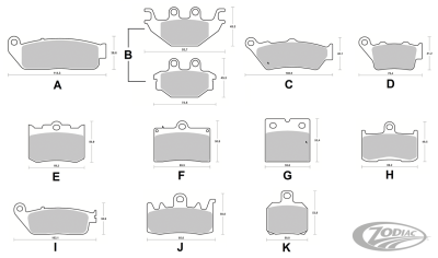 Galfer FD475 Sintered Pads