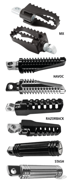 Burly MX-Evo Pegs XL97-22 FXD97-17 (DE)