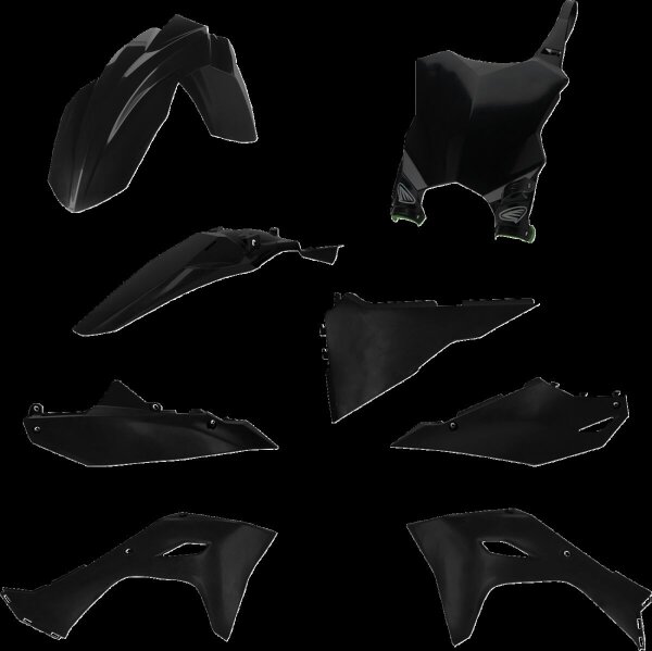 5 Piece Body Replica Kit Black
