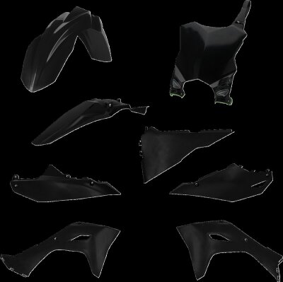 5 Piece Body Replica Kit Black