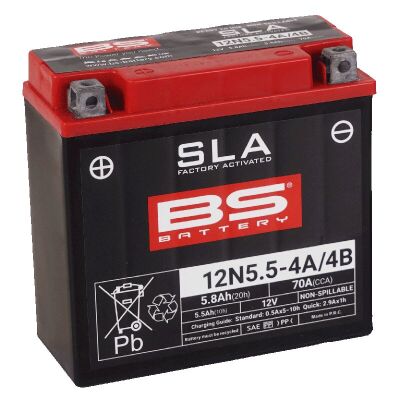 Battery Bs 12n5.5-4a/4b