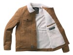 Sherpa Lined Canvas Jacket Duck