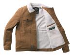 Sherpa Lined Canvas Jacket Duck