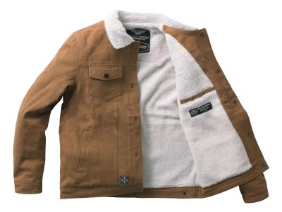 Sherpa Lined Canvas Jacket Duck