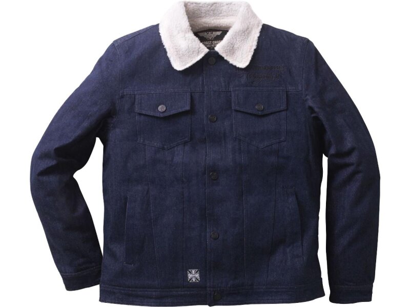 Sherpa Lined Denim Jacket
