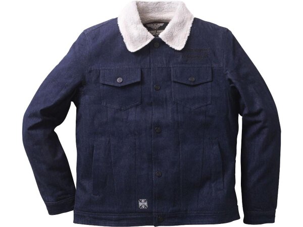 Sherpa Lined Denim Jacket