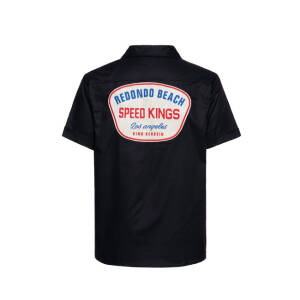 King Kerosin Redondo Beach work shirt black Size M