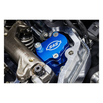 S&S, billet head breather kit for M8