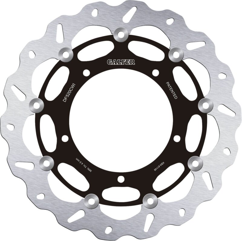 Brake Disc Float Wave Left