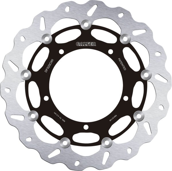 Brake Disc Float Wave Left