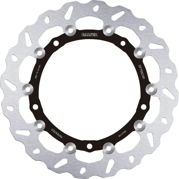 Brake Disc Float Wave Left