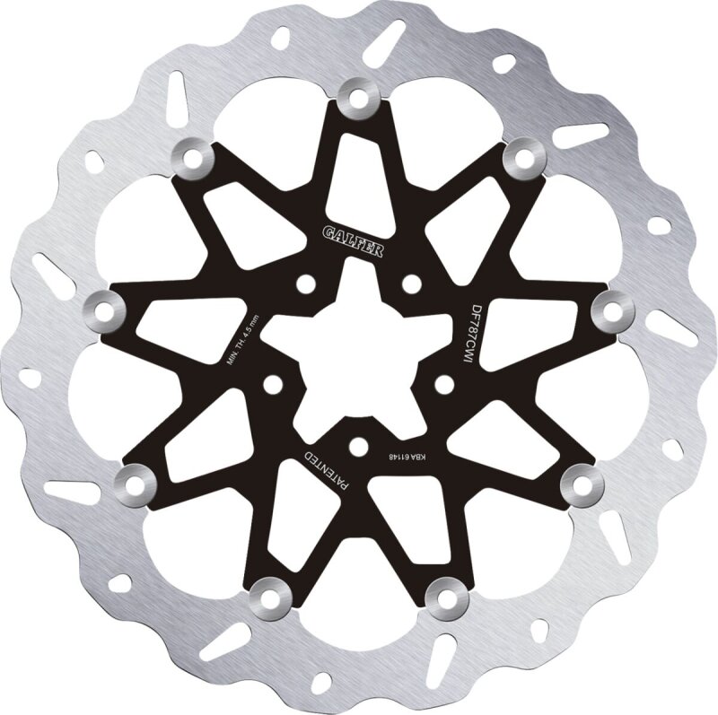 Brake Disc Float Wave Left