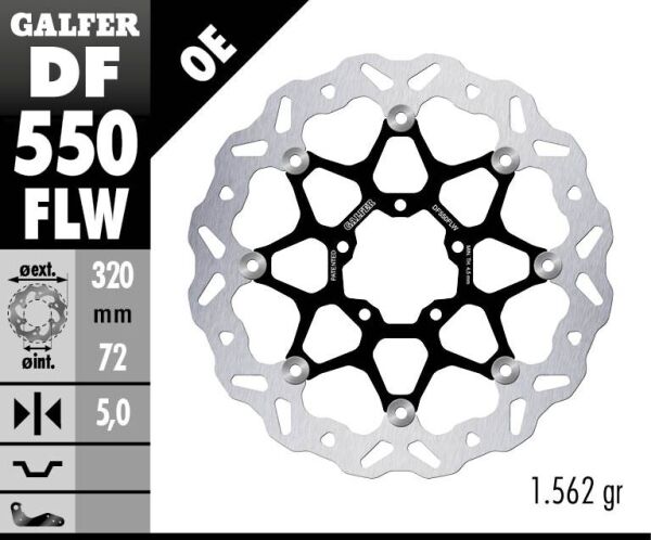 Brake Disc Float Wave