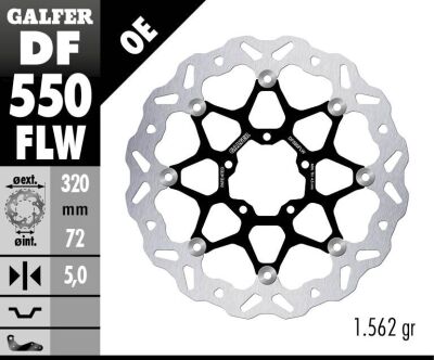 Brake Disc Float Wave