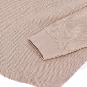 13 1/2 Waffle jersey sand Size M