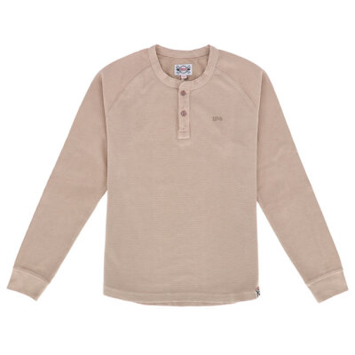 13 1/2 Waffle jersey sand Size XL
