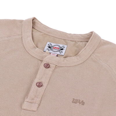 13 1/2 Waffle jersey sand Size XL