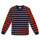 13 1/2 Waffle jersey orange/navy Size L
