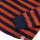 13 1/2 Waffle jersey orange/navy Size L