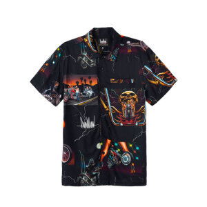 Loser Machine David mann collage shirt black Size M