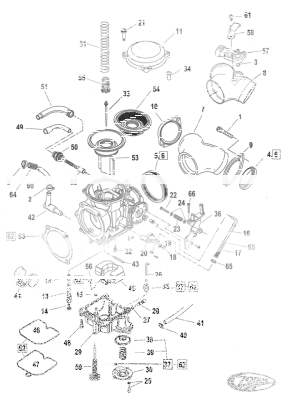 CV Carb Float 40mm HD92-06 (DE)