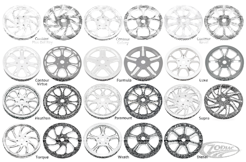 PM Pulley 66Tx1" Virtue Chrome (DE)