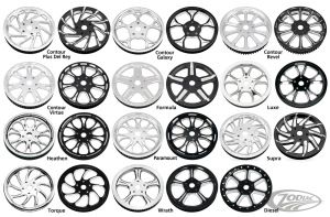 PM Pulley 66Tx1" Supra Chrome