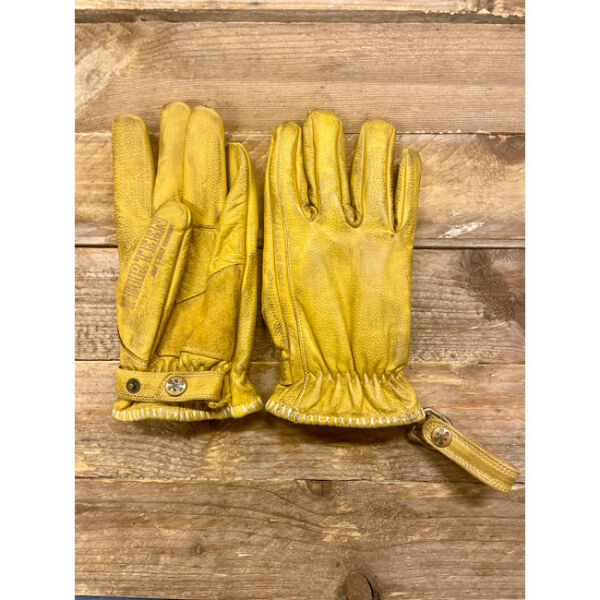 13 1/2 Loud Ride gloves yellow Size 3XL