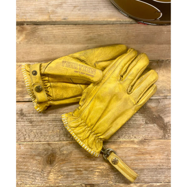 13 1/2 Loud Ride gloves yellow Size 3XL