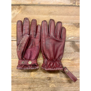 13 1/2 Loud Ride gloves burgundy Size 2XL